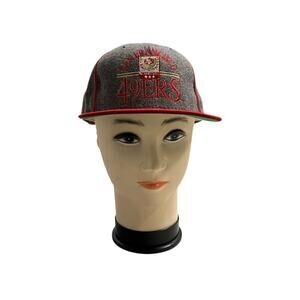 Vintage RARE The Game San Francisco 49ers SnapBack Hat / Cap - Gray Red NFL - OS